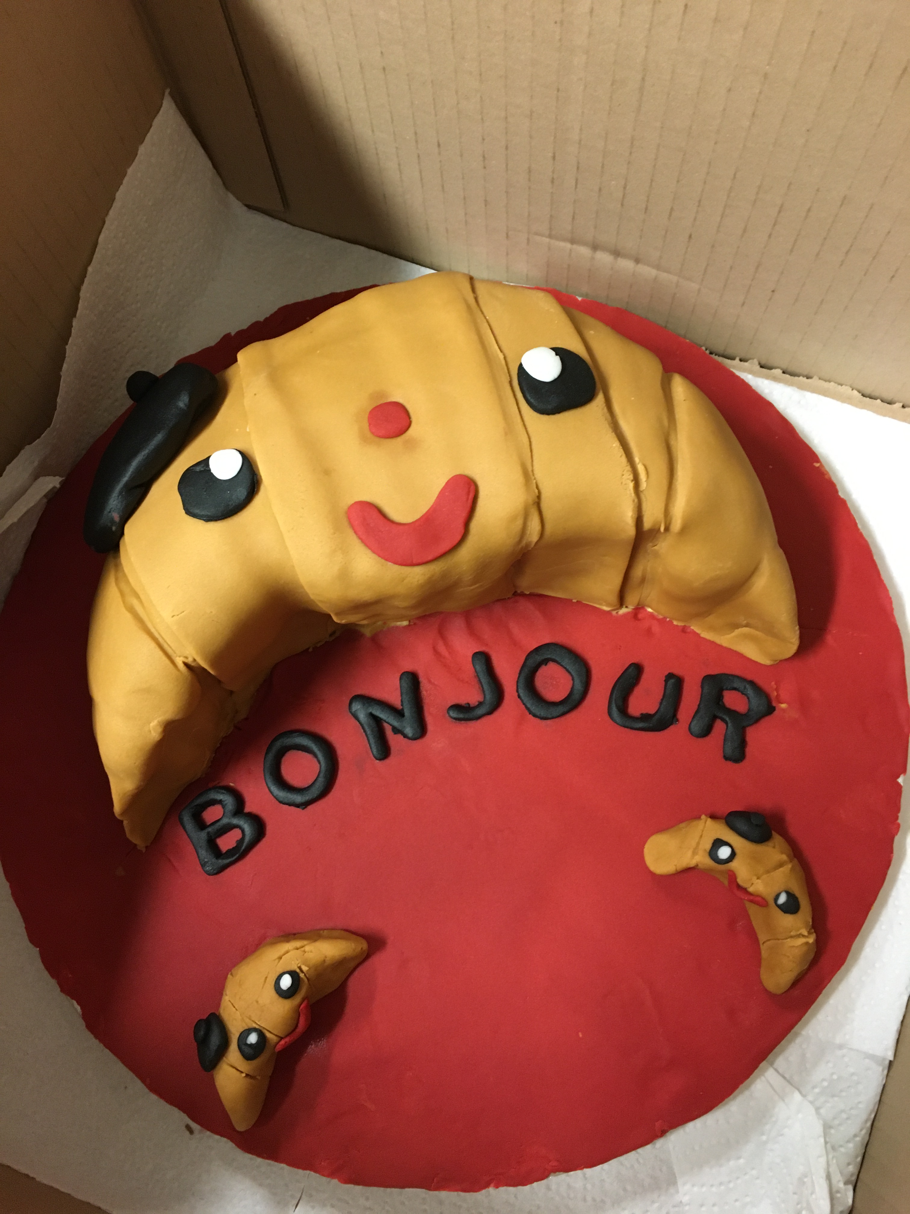Croissant cake